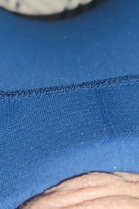 Intense Shot of Cum Coming Out of the Navel