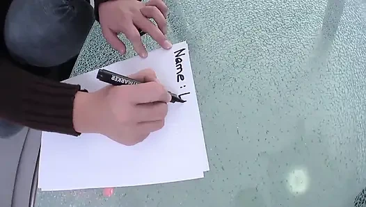 Hot and chubby big ass brunette in sexy black stockings fingers her pussy and plays with a dildo