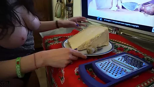 Porra + parmesão: uma explosão de aromas