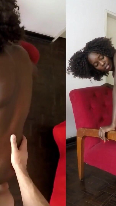 Her BF was blowing up her phone... this EBONY goddess got on top for an ANAL RIDE while he called | Clip 2