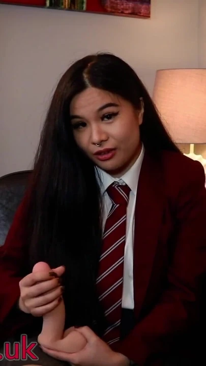 Emotional moment from "Schoolgirl Tells You To Wank For Her"