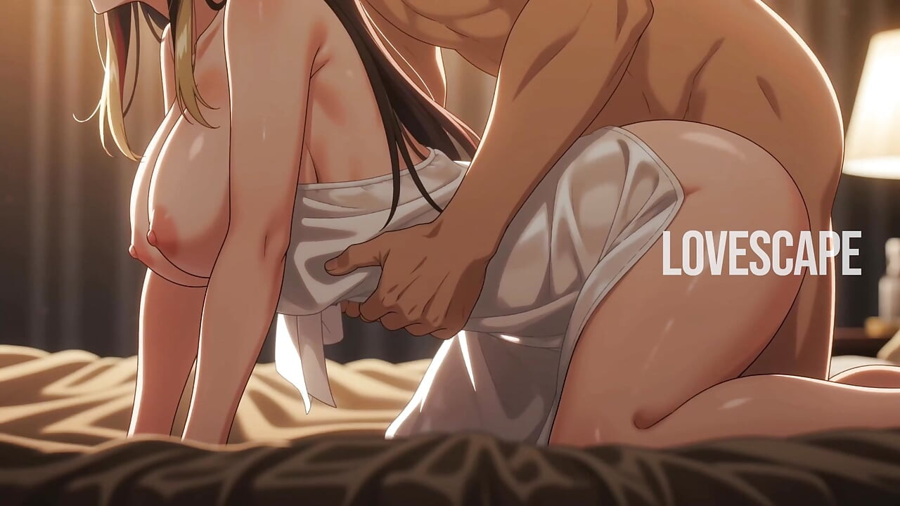 Anime drolja moli dok je pravi muškarac ne jebe (AI)