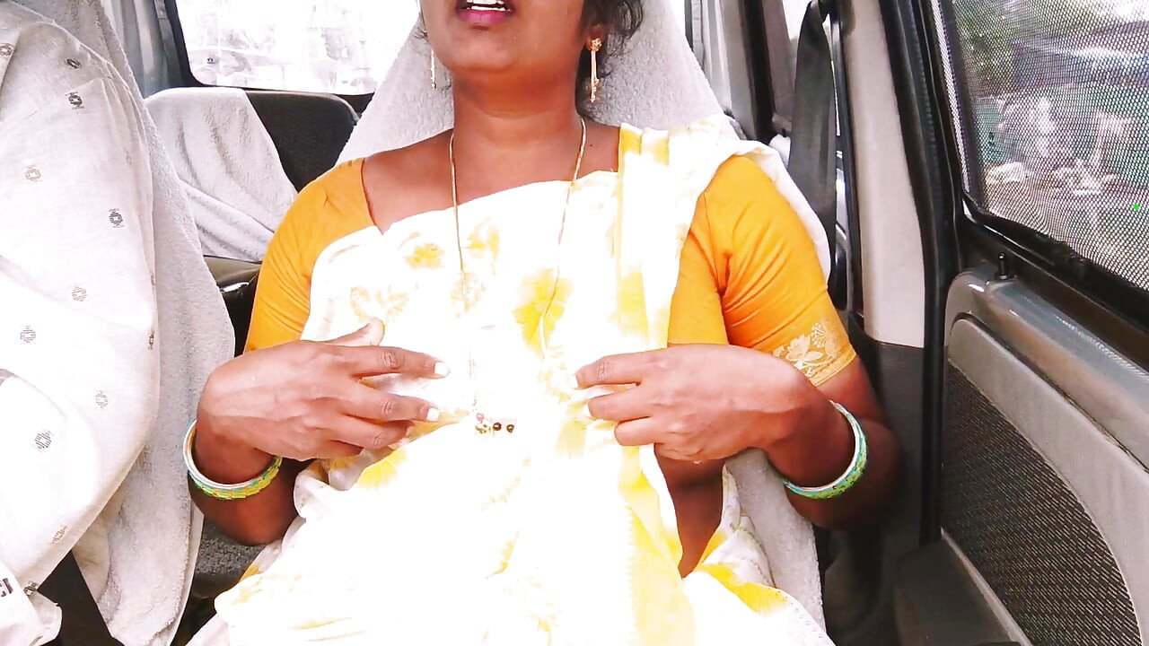 Indian Car Sex. House Maid Try to Fucking with House Owner. Telugu Dirty Talks.