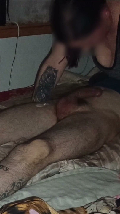 Cum in mouth and awesome shaking orgasm in position 69 | Clip 1
