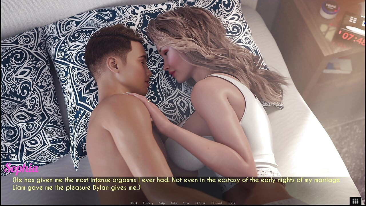A Wife and Stepmother Real Fucking Dylan Dares Sophia to Fuck Right Next to Liam - Will She Dare?