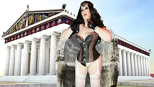 Nine Carmen'in süper kahraman klasik cosplay yarak sikişi extravaganza 11920comp