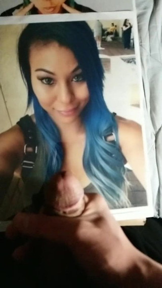 Wwe Mia Yim трибьют спермы