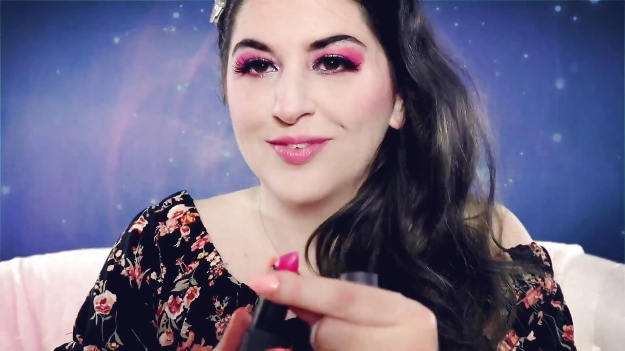 Rózsaszín rúzs plexi asmr-en