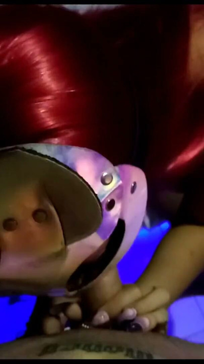 He strips her and then gives her a nice blowjob at a motel party | Clip 1