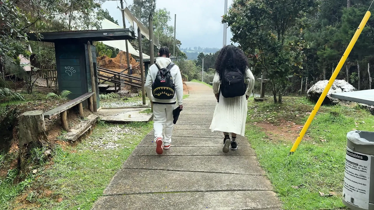 我在地铁缆上给陌生人口交, 然后邀请他去阿尔维森林做爱