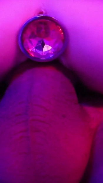 Thrilling moment from "Plug your butt and Ride Daddy!"