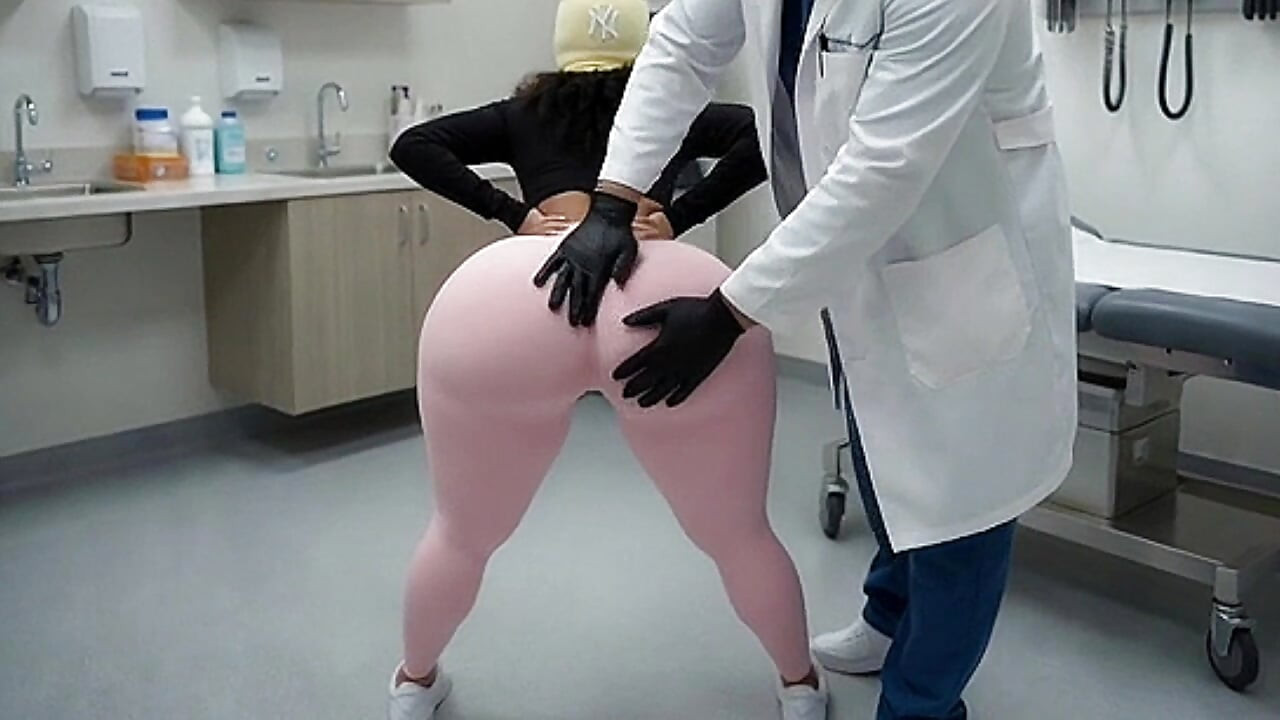 Petite Big Ass Girl Twerking in Tight Pink Leggings and Thong