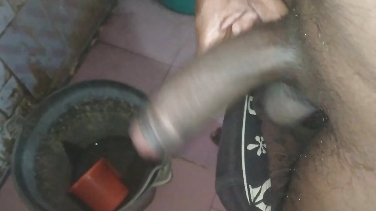 Playing with My Huge Cock
