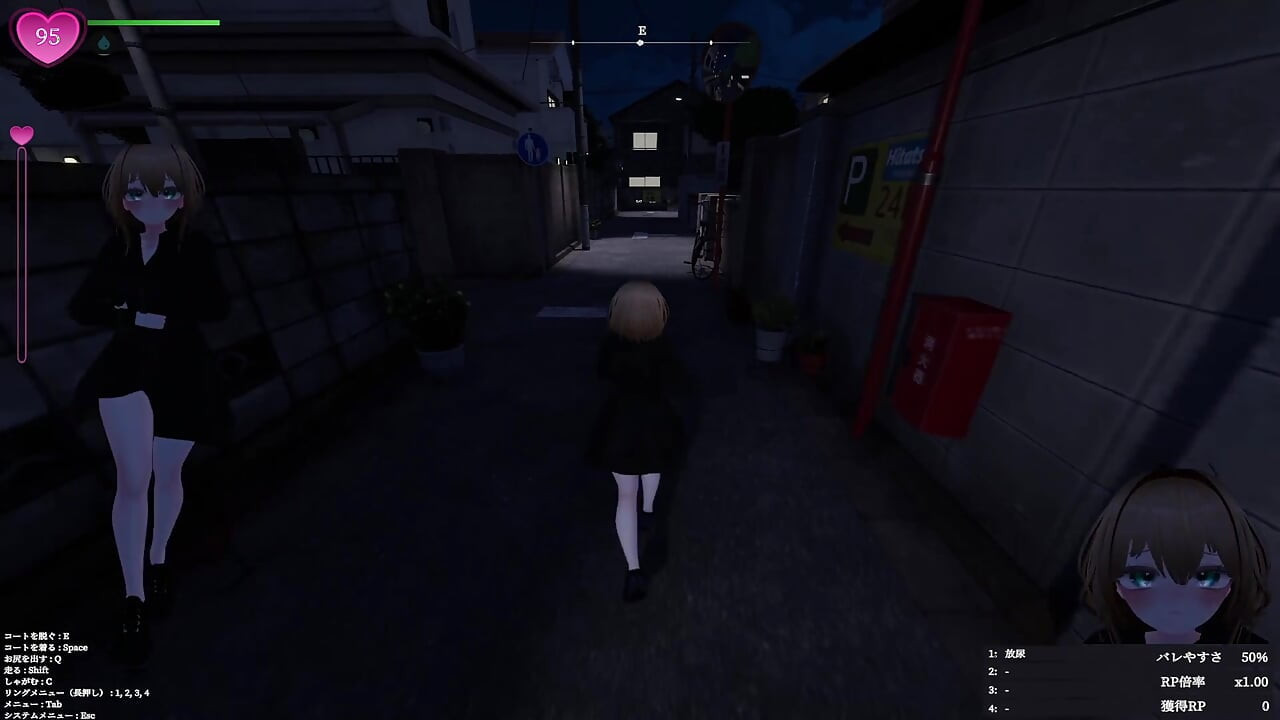 #1 [Hemlig exponering] Fritt sminka din karaktär och exponera LETS! Livevideo del 1