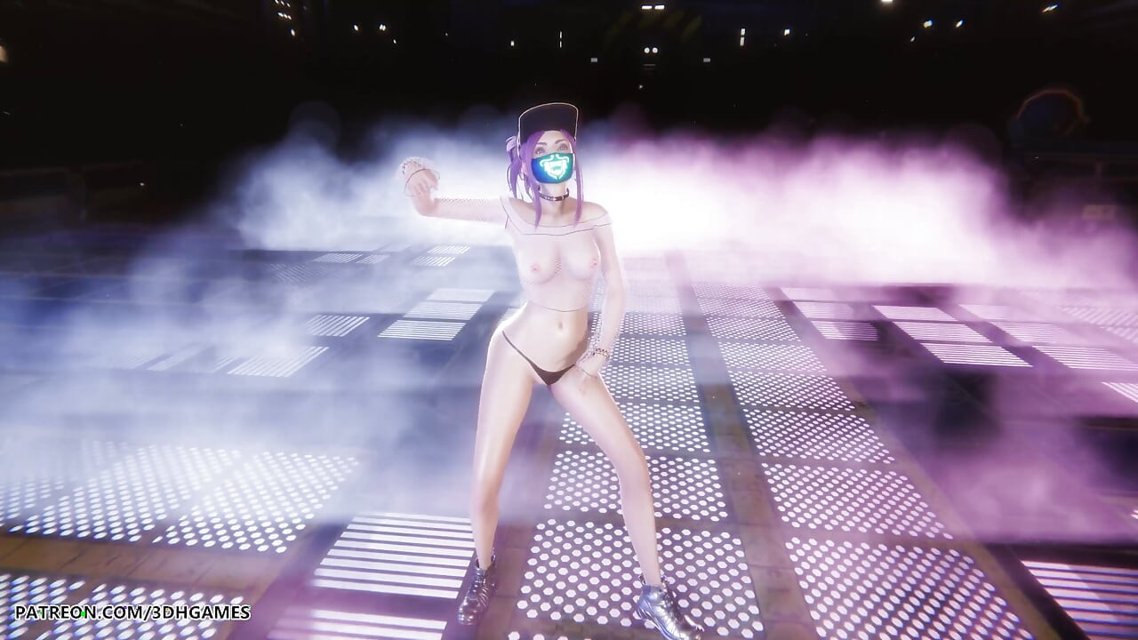 Mmd Lisa - Futw Akali Sexy Striptease League of Legends Hentai Sem censura 4K 60fps