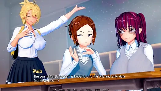 Banging a Gyaru- Futa's World of Ntr #7- Gameplay