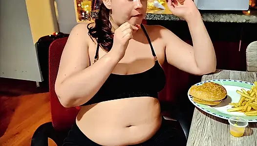 Nicoles burger-bauchfüllung