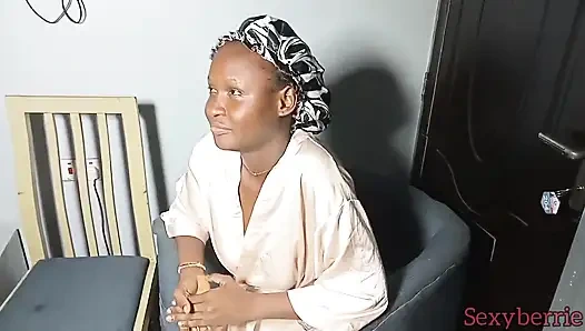 Ibu-ibu sange yang baru nikah pengen dientot sama kontol besar pria kulit hitam