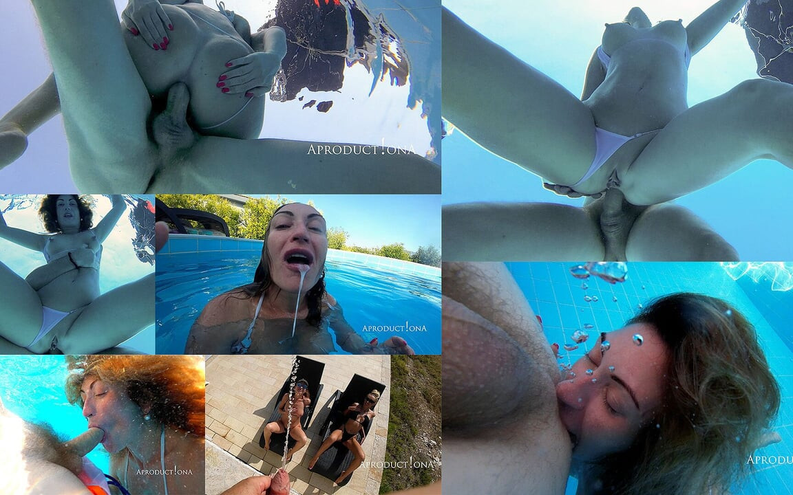 เลียตูดใต้น้ํากลืนน้ําเงี่ยนและอาบน้ําสีทอง