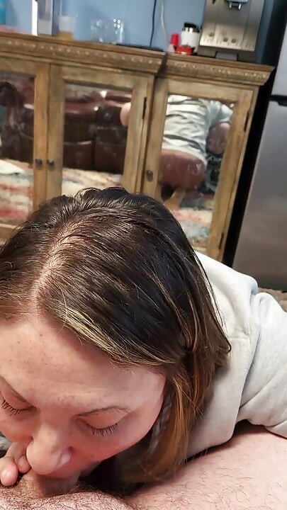 Works so hard for the cum beautiful passionate sexy milf loves cum and cumming cums again and again sucking his cock so good