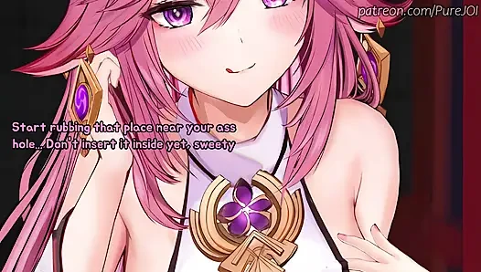 Special feminization training with your girlfriend Yae Miko (Femdom JOI)