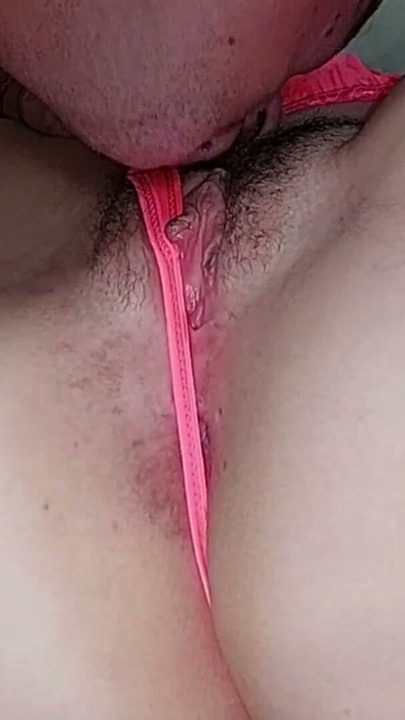 I LICK and MASTURBATE my HOT wife's hairy PUSSY until she has an intense ORGASM | Clip 1
