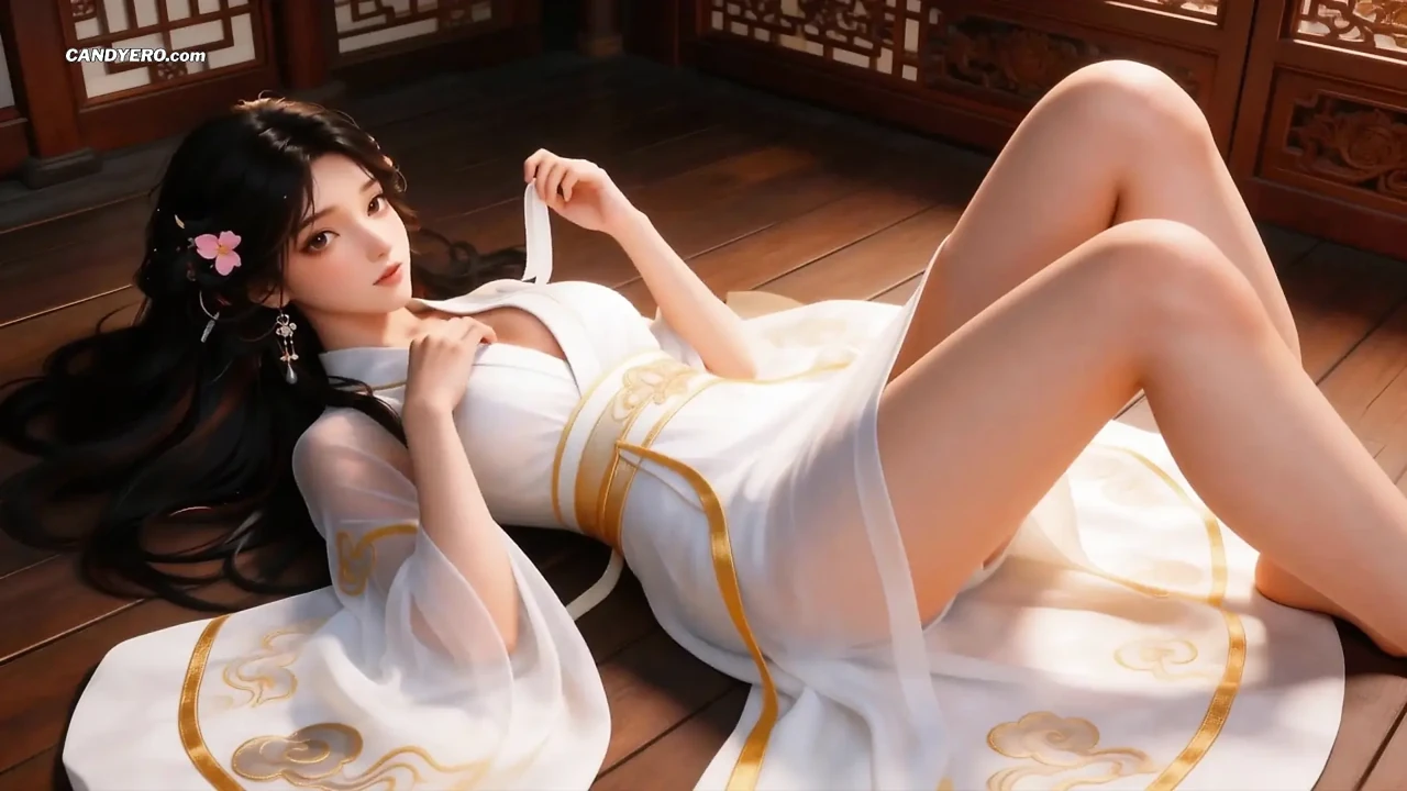 Traditional Chinese Slut Threesome: Deepthroat & Nipple Torture ( AI-Generated )