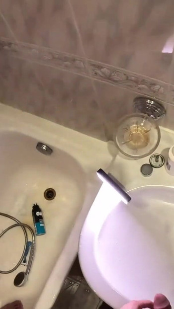 Must-share moment from "My husband chose and made intimate haircut to me, but then couldn'd resist and fucked me"