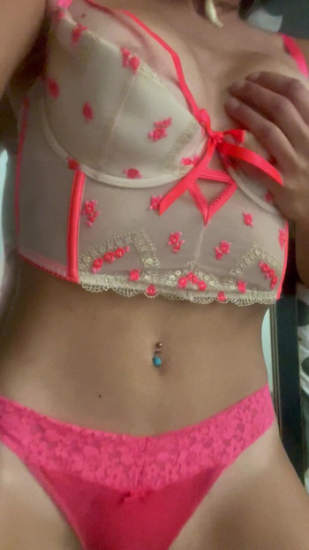 Some mirror dildo fucking