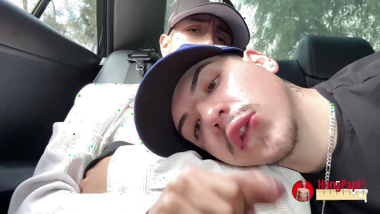 Sucking Big Uncut Cock Hung Papi Caught!
