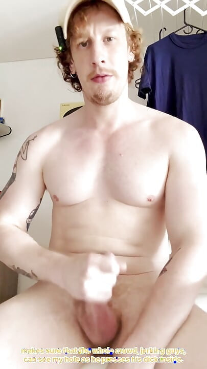 POV Thick Muscle Bro Jerks off with You While He Tells You About the Berlin Sex Party