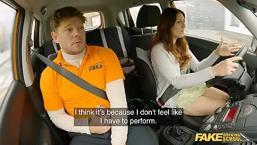 Cerita seks tante seksi inggris yang bikin aku sange berat - fake driving school