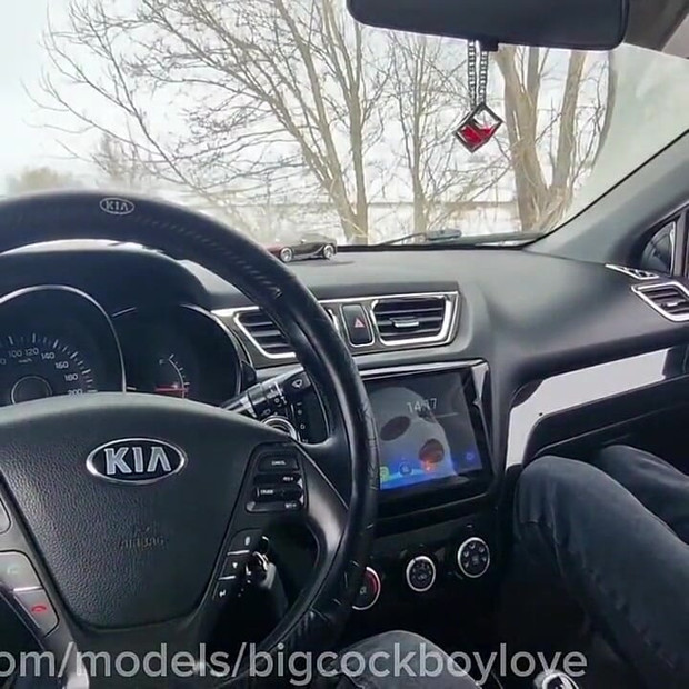 学生男孩卡车司机在每个人面前被狠操