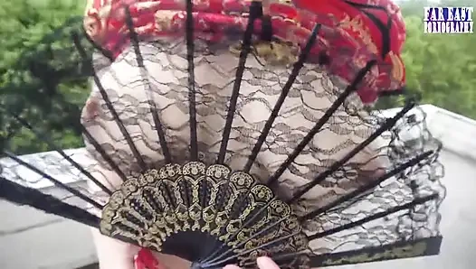 Doll Like Bliss with a Pale Busty Tease on a Playful Exposed Makeover Date Part.2