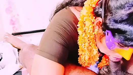 Silk aunty best cheating blowjob Telugu dirty talks.
