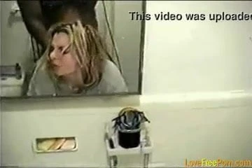 Blonde Interracial Creampie
