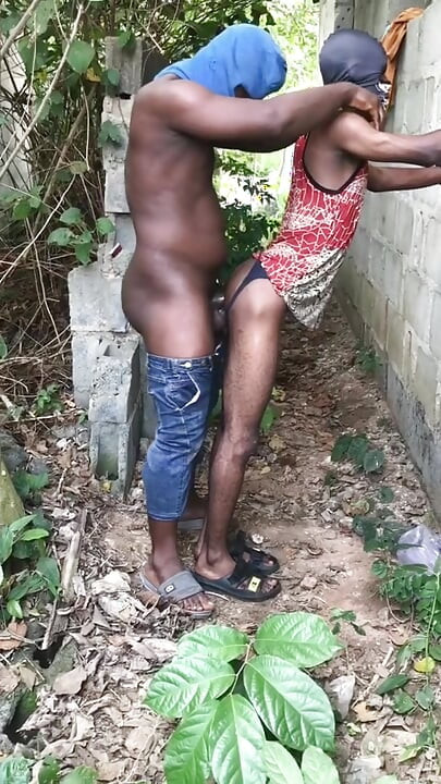 New Year Day Risky OutDoor sex