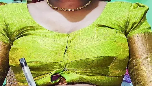 Indian hot wife bedroom Came out mouth with Boyfriend