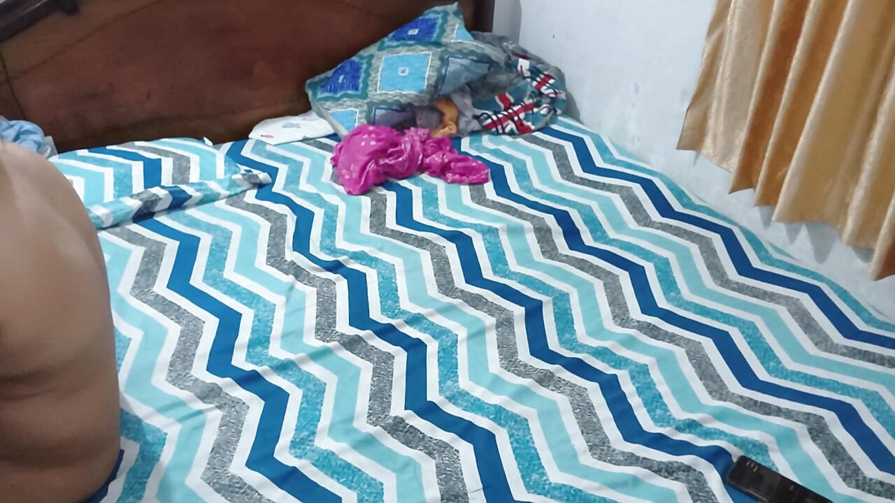 Big boobs indian bhabhi enjoying sex with young brother in law at home in machinary position with  orgasam.