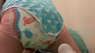 diaper cuck shaking tushy