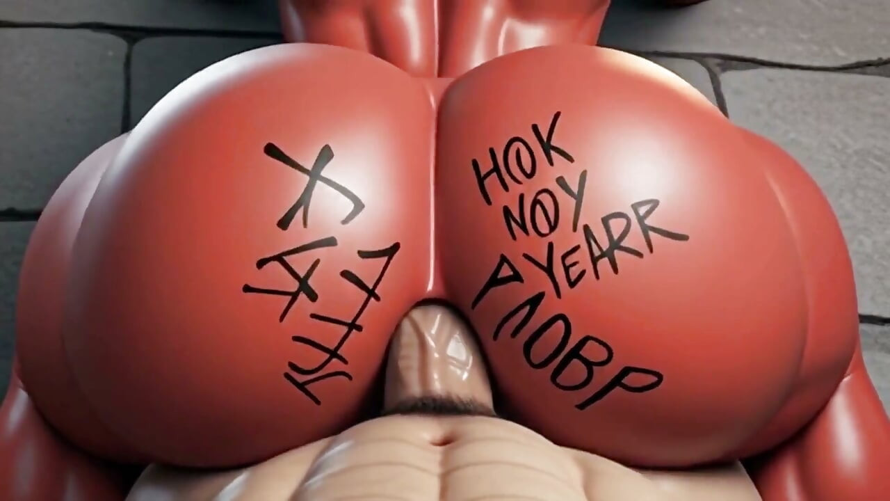 A Passive Gay Demon Took a Dick in His Big, Hot, Hellish Hole. 3D Hentai Animation