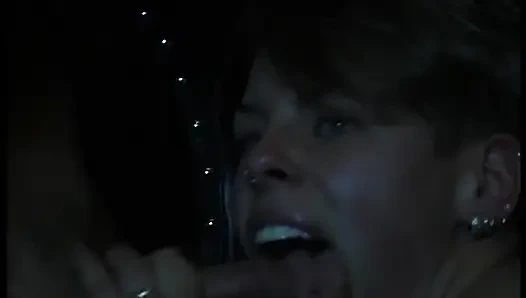 Late night glory-hole orgy