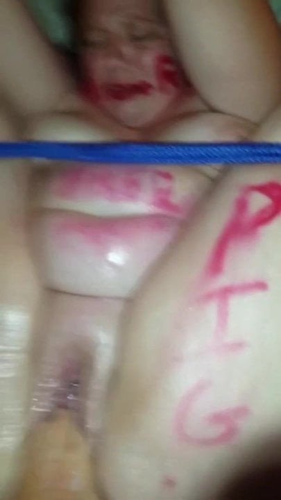 SLOWED - BBW Gets Fisted and squirts