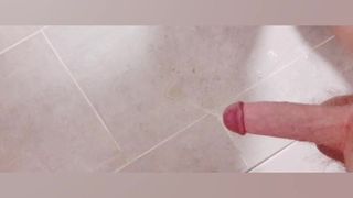 Pissing with a boner