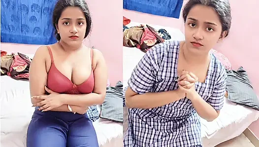 Gadis SMA Delhi lagi asik tes kejutan dan ngasih alasan sama abang tirinya gara-gara nggak berangkat sekolah