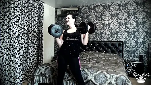 Поимей мой последний челенж по поднятию тяжестей! Более 50 раз за упражнения