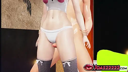 Animasi 3D ashe seksi di kolam renang - fetish ngentot paha di balik celana dalam - pov - pantat aduhainya dientot gaya doggy - pov