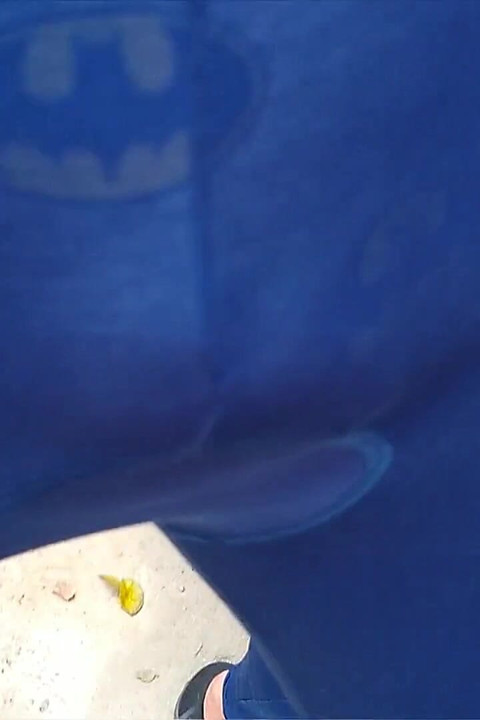 Plavo spandex odijelo