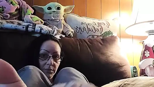 Starre für die nächsten 6 Minuten auf meine perfekten sohlen, während ich dich igcke