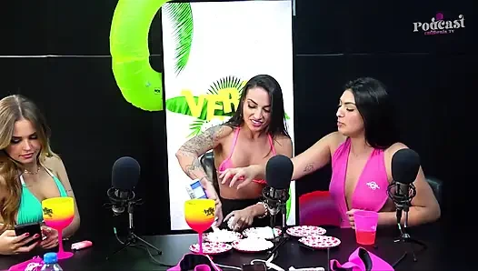 Pagode Da Ofensa - ep. Summer California: Agnes, Clara Wellen dan Monique Bertolini